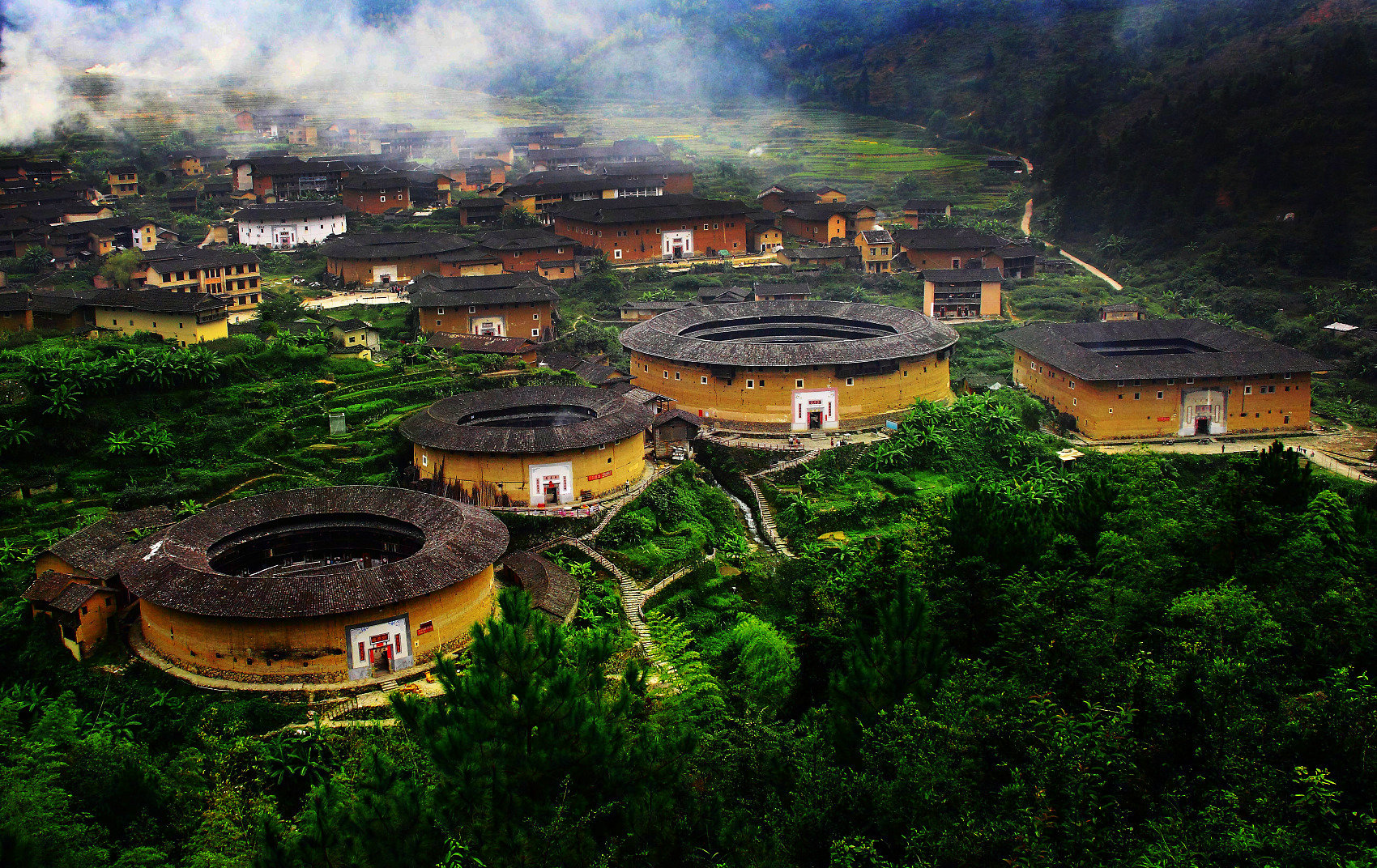 暖阳下的福建小城时光